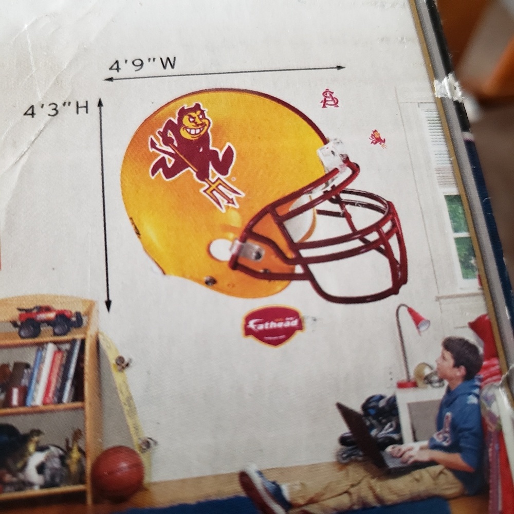 Giant Arizona State University Helmet Decal